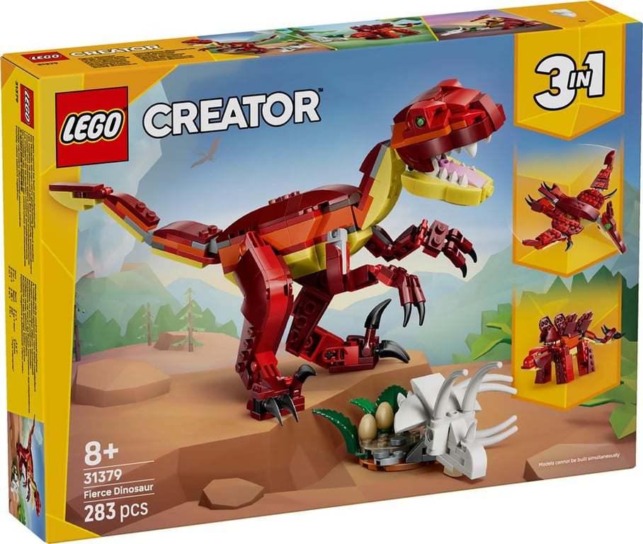 LEGO Creator 3-en-1 Le Dinosaure Féroce 31379 - vue 6