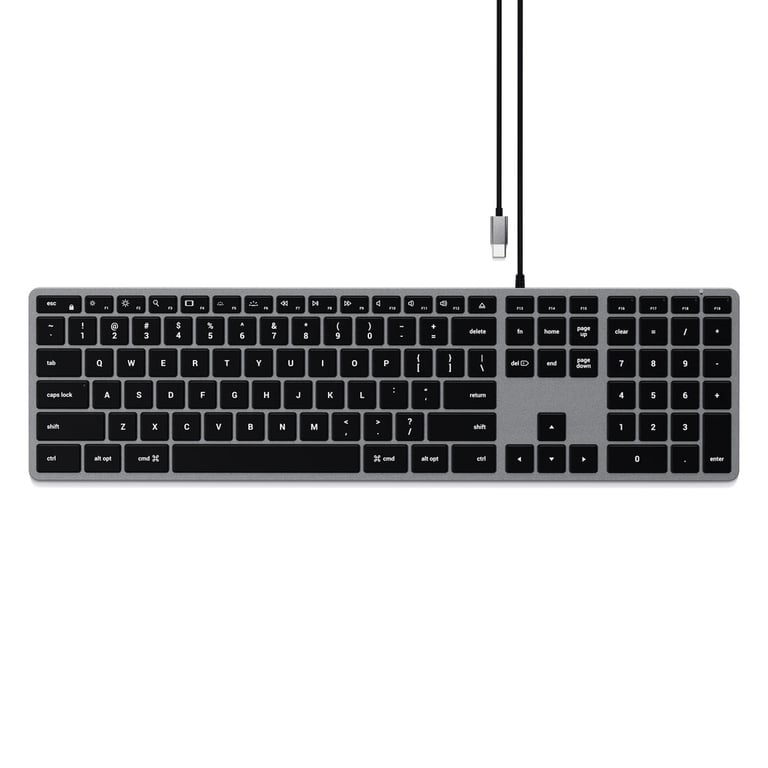 Satechi Slim W3 clavier Universel USB QWERTY Anglais Aluminium Neuf - vue 4