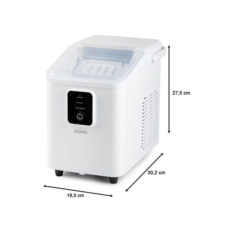 Machine À Glaçons DOMO DO9292IB – Autonettoyante, 12kg/24h, 0,8L - vue 5