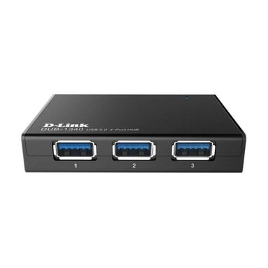 D-LINK HUB 4 Puertos Superspeed USB 3.0 - DUB-1340