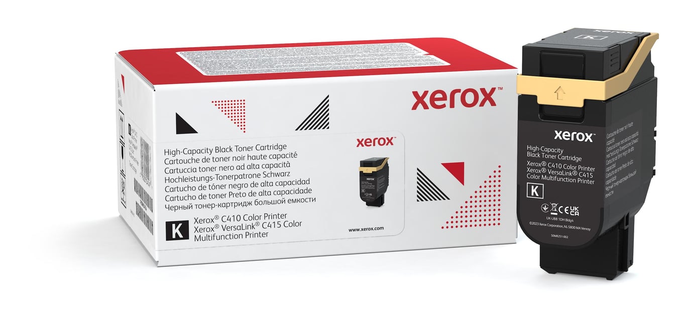 Xerox Cartouche De Toner Cyan Versalink C415 Color Multifunction Prin - vue 8