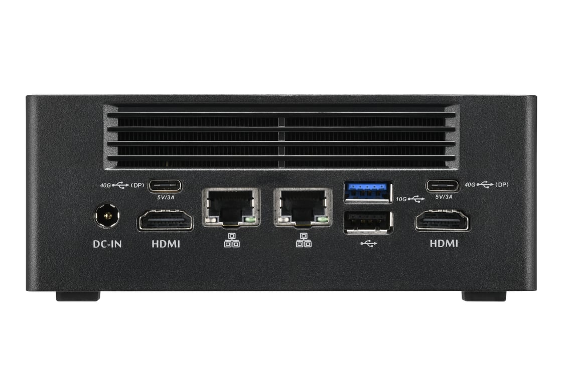 Shuttle Nano PC NT10H5 Intel Core Ultra 5 Intel Arc graphics 2xHDMI 2xUSB 4.0 DP 2x2.5Gbit LAN VESA 247 Neuf - vue 3