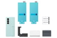 Custodia per Samsung Z Fold 7 in silicone con supporto e protezioni Schermo