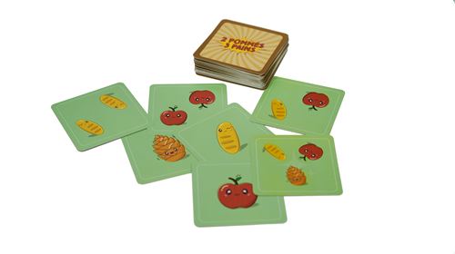 Prétexte 2 pommes 3 pains Jeu d'ambiance Rapidité et observation Dès - vue 4
