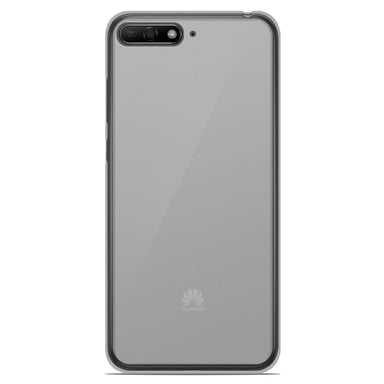 Coque silicone unie compatible Givré Blanc Huawei Honor 7A