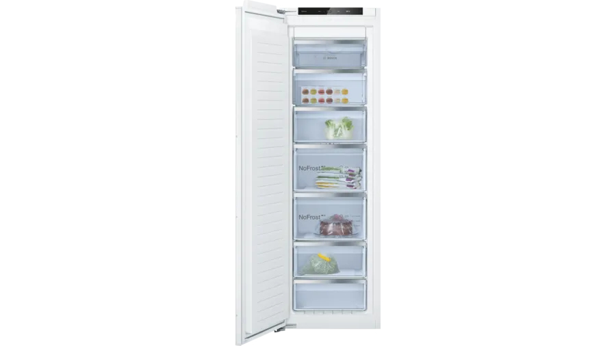 Bosch Serie 6 GIN81ACE0 congélateur Congélateur vertical Intégré 212 L E Blanc - Neuf
