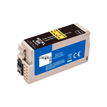 Cartouche UPRINT compatible EPSON 407XL JAUNE Neuf - vue 4