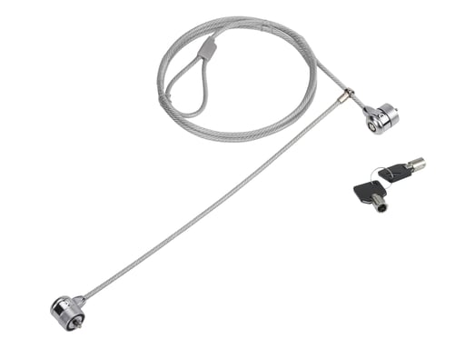 Conceptronic CNBSLOCK15T cavo antifurto Argento 1,5 m