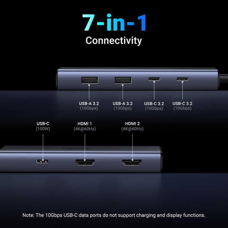 7in1 USB C Hub - vue 3
