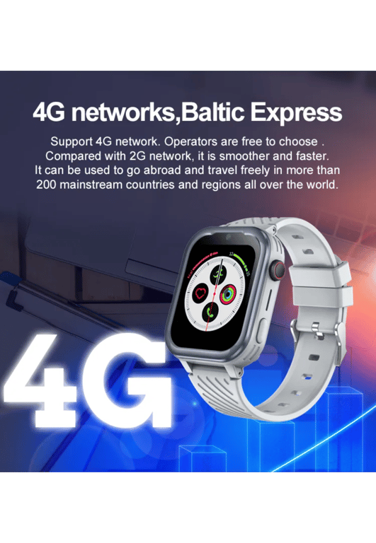 Montre intelligente pour enfants Valdus D39 écran IPS 1 85 pouces 710 mAh 4G SOS Neuf - vue 2