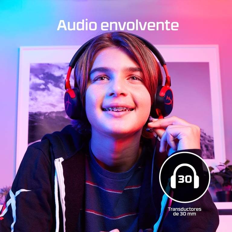 HyperX Cloud Mini — Casque pour gaming (noir) - Neuf