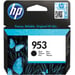 Cartucho de tinta negra original HP 953 Cartucho de tinta para impresoras (negro estándar HP,-40-60 &deg;C OfficeJet Pro 8210 OfficeJet Pro 8218 OfficeJet Pro AiO 8715 8710 OfficeJet Pro AiO 5-35) &deg; C