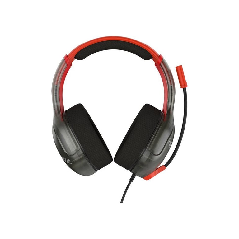 Casque gaming filaire Turtle Beach Airlite Fit Mario Star Nintendo Switch 2 Noir - micro anti-bruit à bascule - écouteurs 40 mm supra-auriculaires - Neuf