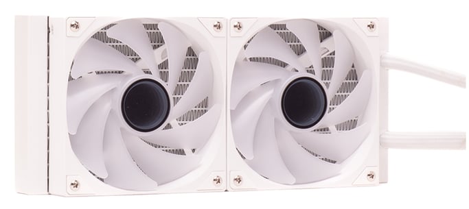 itek HYDRO CUBE 240W Processore Kit di raffreddamento a liquido 12 cm Bianco