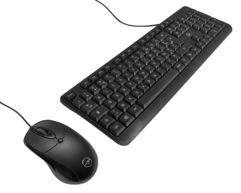 MOBILITY LAB - GAMMA Wired USB Combo Keyboard + Mouse Pack