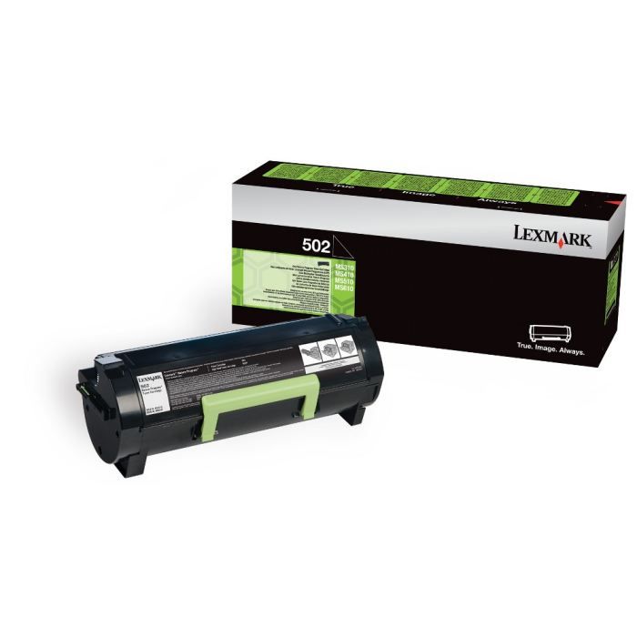 LEXMARK Cartouche de toner 502 Capacité standard 1.500 pages Pack de 1 - vue 3