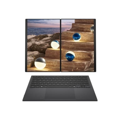 Ordinateur portable ASUS ZenBook Duo OLED UX8407 14'' WQXGA+ tactile Intel Core Ultra 7 16Go 512Go SSD Noir
