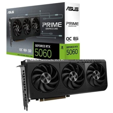 ASUS Prime -RTX5060-O8G NVIDIA GeForce RTX 5060 8 Go GDDR7