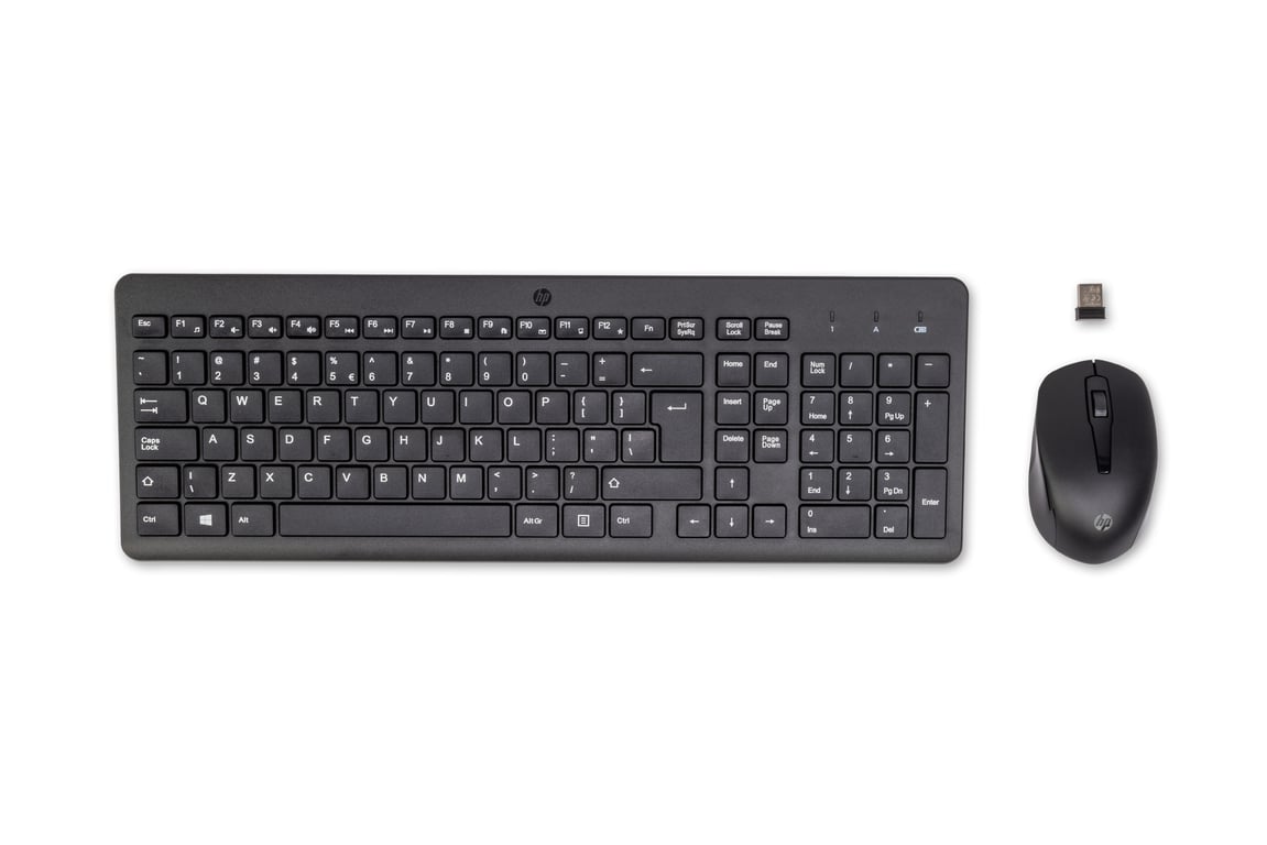 Ensemble Clavier et Souris HP 330 – Sans Fil, Noir, 2 Ans de Garantie - vue 9