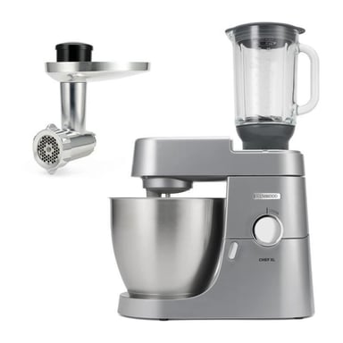 Robot pastelero Chef XL 6,7L Batidora + Picadora de metal - KENWOOD KVL4170S - Color Plata