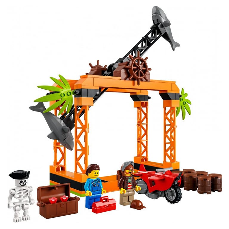LEGO 60342 Le Défi de Cascade Attaque des Requins - vue 3