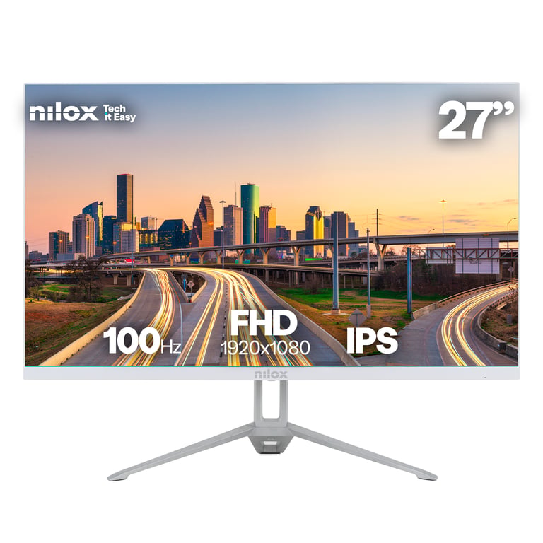Nilox NXM27FHD100W écran plat de PC 68 6 cm 27 Neuf - vue 2