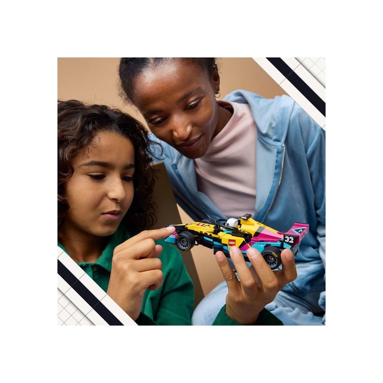 Voiture de course F1 ACADEMY LEGO - vue 10