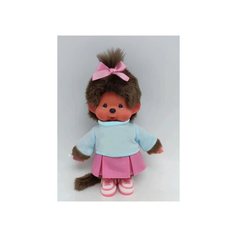 Peluche BANDAI Monchhichi SE203949 Jupe Basket 20 cm - vue 2