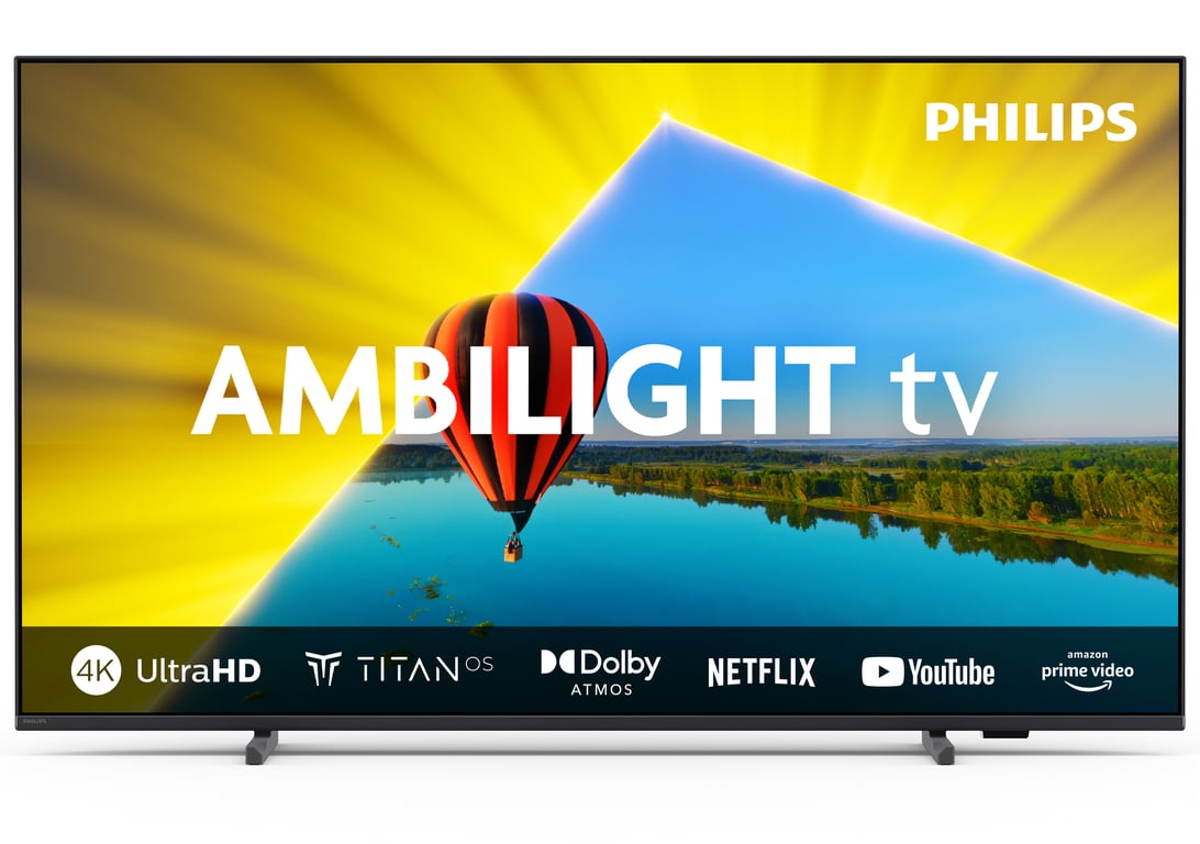 Philips 65PUS8079/12 TV 165,1 cm (65 ) 4K Ultra HD Smart TV Wifi Noir 350 cd/m² - Neuf