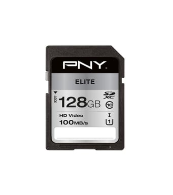 PNY Elite 128 GB SDXC UHS-I Classe 10