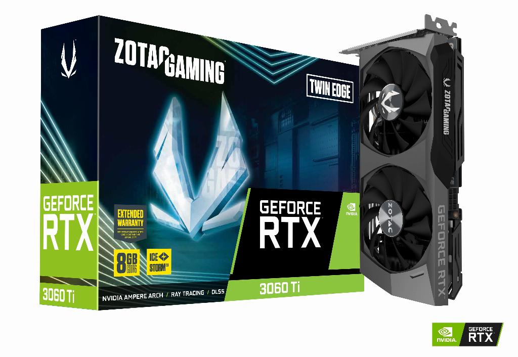 Zotac Gaming GeForce® RTX 3060 Ti Twin Edge LHR 8 Go
