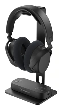 Sennheiser RS 275 Auriculares Con cable e inalámbricos Diadema Música USB Type-C Bluetooth Base de carga Negro