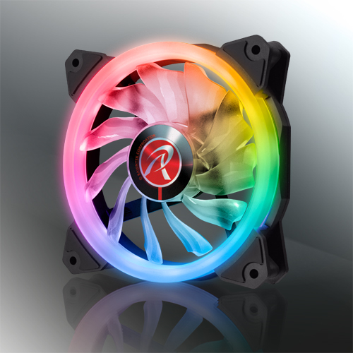 RAIJINTEK IRIS 12 RBW ADD 3 Boitier PC Ventilateur 12 cm 3 pièce Neuf - vue 3