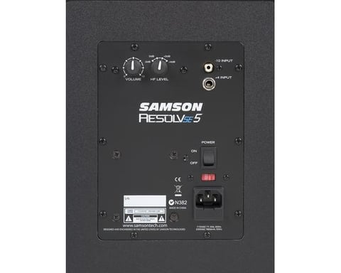 Samson Resolv SE5 2 vie Nero, Grigio Con cavo 70 W