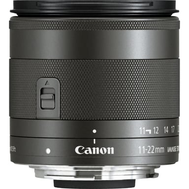 Canon EF-M 11-22mm f/4-5.6 IS STM MILC Objetivo ultra ancho Negro