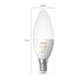PHILIPS Hue White Ambiance - Ampoule LED connectée flamme E14 - 6W - Compatible Bluetooth