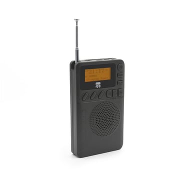 Xtreme Mini Radio DB-9 DAB+ portatile analogica e digitale Nero