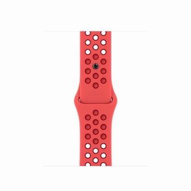 Apple MPGW3ZM/A accessoire intelligent à porter sur soi Bande Rouge Fluoroélastomère