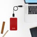 TooQ TQE-2528R Contenitore di archiviazione Rosso da 2,5'' ssd