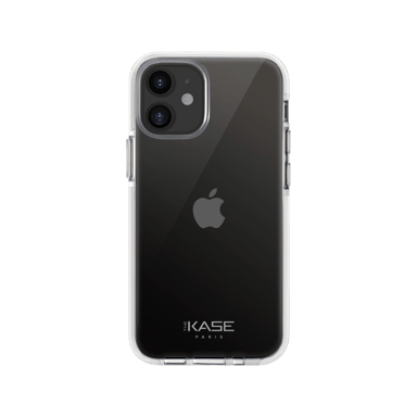 Funda trasera de malla deportiva para Apple iPhone 12 mini, Blanco brillante