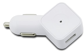 Spring Chargeur Voiture 1A 1Usb Blanc