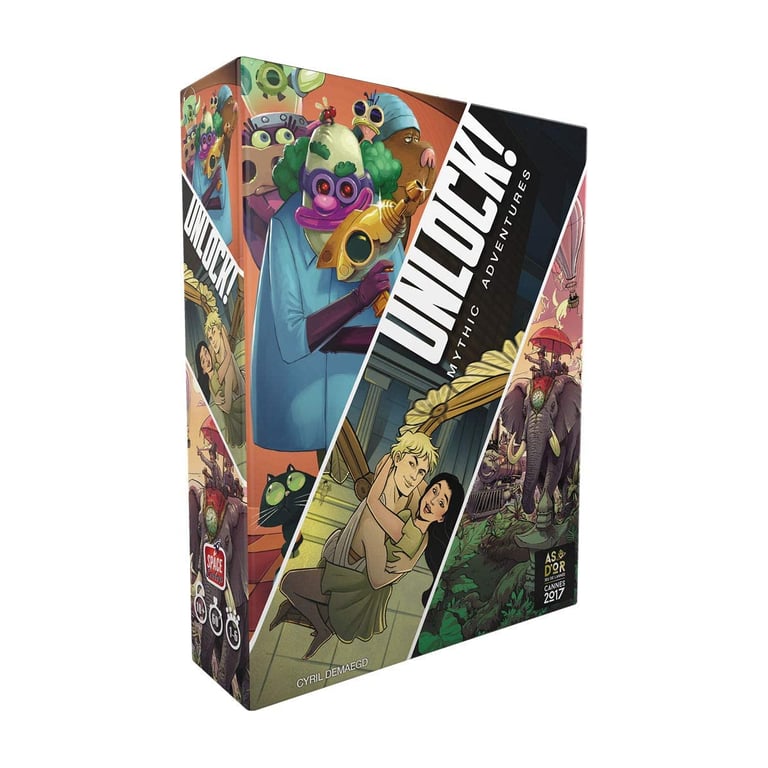 ASMODEE Unlock Mythic Adventures - vue 3