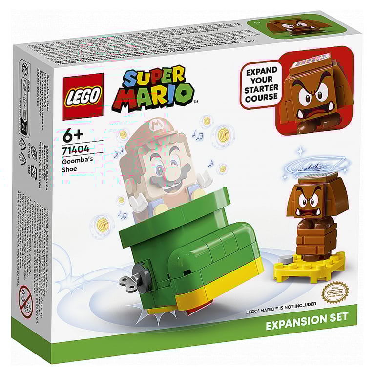 LEGO 71404 Ensemble d'extension La chaussure du Goomba - vue 2