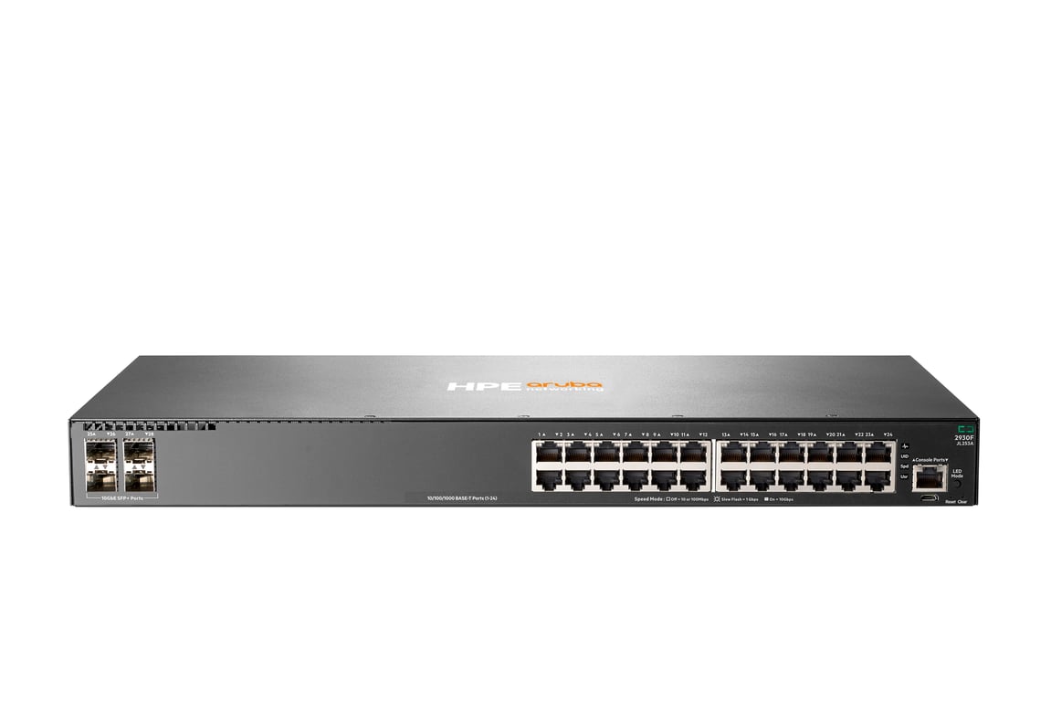 HPE Aruba Networking 24G 4SFP+ Géré L3 Gigabit Ethernet 101001000 1U Neuf