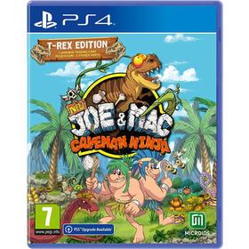 New Joe and Mac : Caveman Ninja - T-Rex Edition PS4 - Neuf