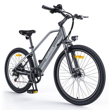 Bicicletta elettrica HillMiles MileTrail 1 per adulti, 26 pollici, motore da 250 W, batteria da 36 V 13 Ah
