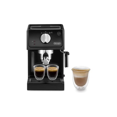 Machine a espresso pompe - DELONGHI - ECP31.21 - 15 bars - Noir