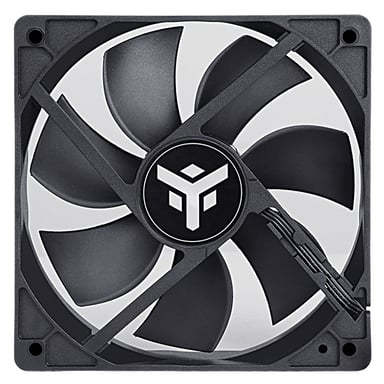 itek ITCFL12KE sistema de refrigeración para ordenador Carcasa del ordenador Ventilador 12 cm Negro