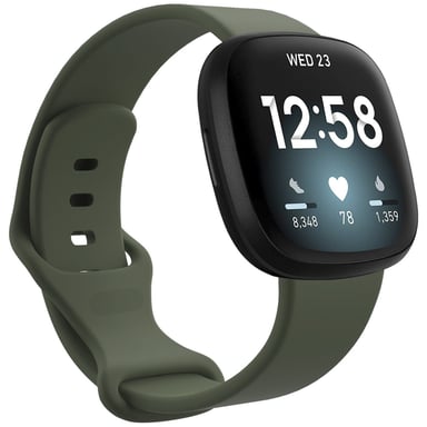 imoshion Bracelet silicone pour le Fitbit Versa 4 / 3 / Sense (2) - Vert