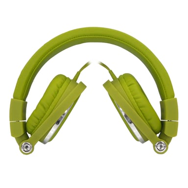 WE Casque Audio Filaire - Micro Intégré pour les Appels Téléphonique - Smartphone Android et iOS - Casque Stéreo Réglable - Vert